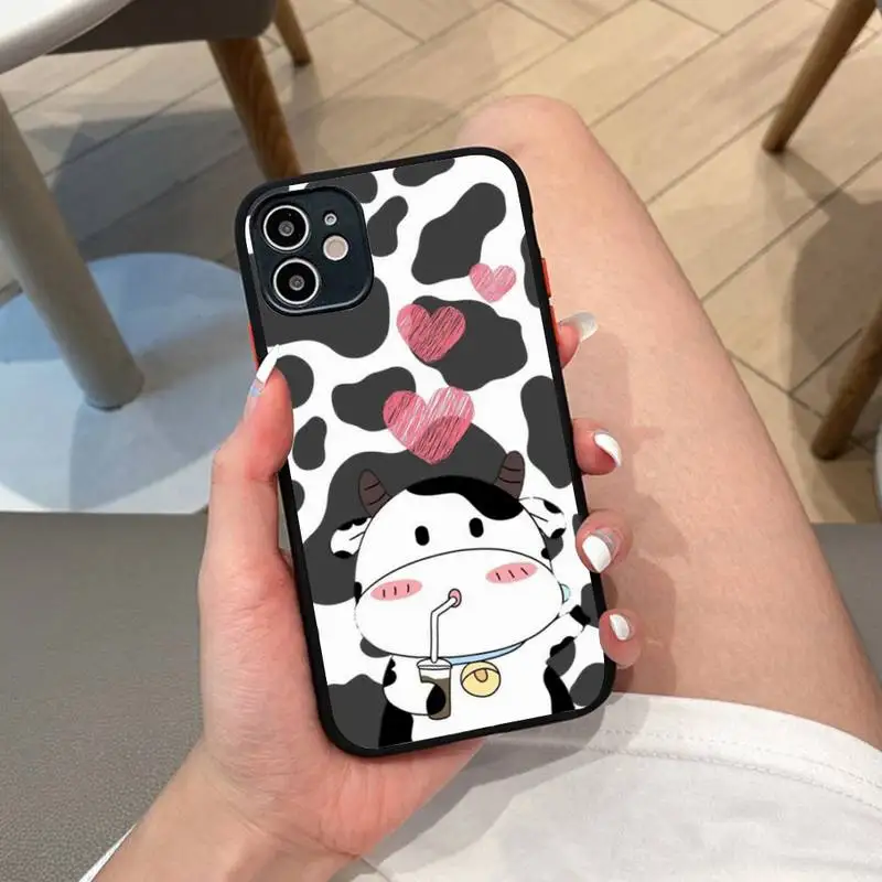 White Black Cow Symbol Print Phone Case for iPhone 14 11 12 13 Mini Pro Max 8 7 Plus X XR XS MAX Translucent Matte Cover
White Black Cow Symbol Print Phone Case for iPhone 14 11 12 13 Mini Pro Max 8 7 Plus X XR XS MAX Translucent Matte Cover
