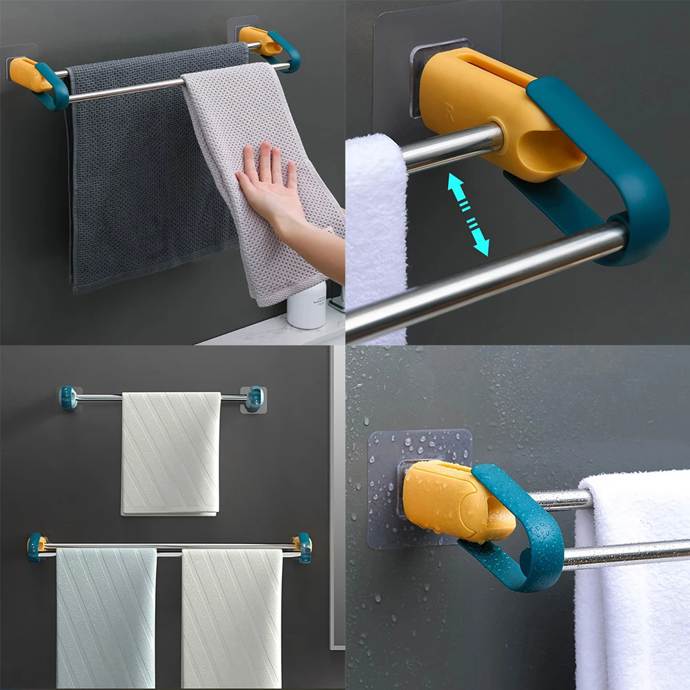 1pc Retractable Towel Rack Bathroom Wall-Mounted Towel Bar Non-marking Sticker Rag Storage Rack Fit For Bathroom Kitchen
1pc Retractable Towel Rack Bathroom Wall-Mounted Towel Bar Non-marking Sticker Rag Storage Rack Fit For Bathroom Kitchen