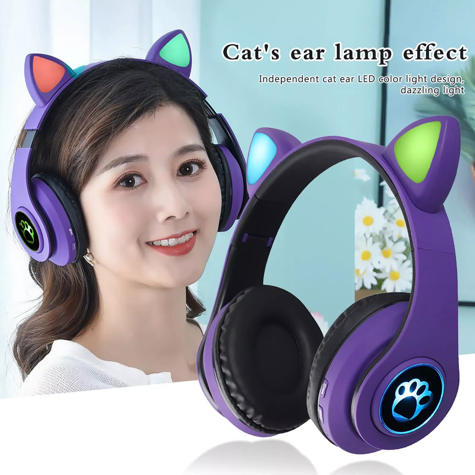 noise cancellation hifi Bluetooth headphones Sport Headset with microphone Cat Ear Wireless 5.0 Earphone bluetooth active 2022
noise cancellation hifi Bluetooth headphones Sport Headset with microphone Cat Ear Wireless 5.0 Earphone bluetooth active 2022