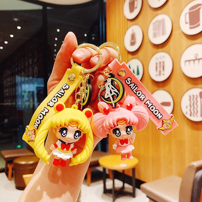 Bandai Cartoon Sailor Moon Anime Girl Cartoon Creative Key Chain Car Doll Cute Keychain Animation Bag Pendant Keyring Wholesale
Bandai Cartoon Sailor Moon Anime Girl Cartoon Creative Key Chain Car Doll Cute Keychain Animation Bag Pendant Keyring Wholesale