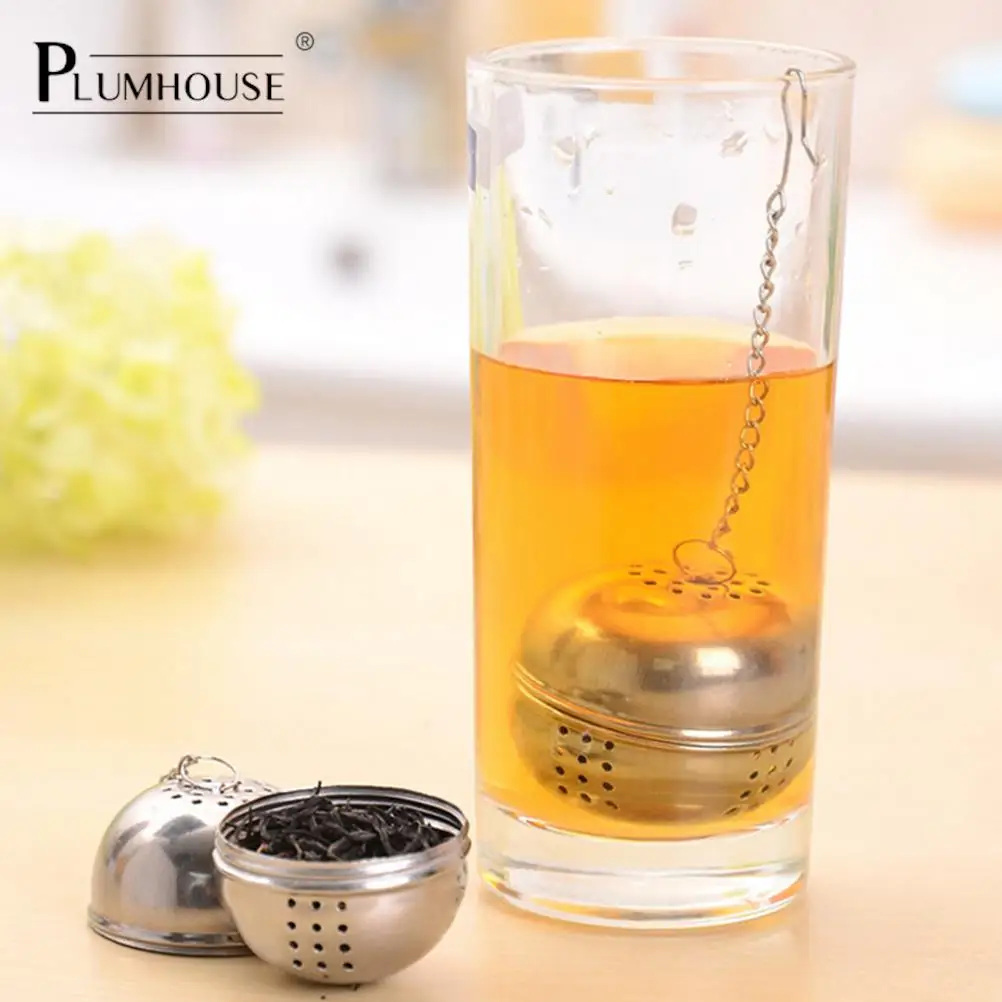 Stainless Steel Tea Infuser Sphere Locking Spice Tea Ball Strainer Mesh Infuser Tea Filter Strainers Teaware Kitchen Accessories
Stainless Steel Tea Infuser Sphere Locking Spice Tea Ball Strainer Mesh Infuser Tea Filter Strainers Teaware Kitchen Accessories