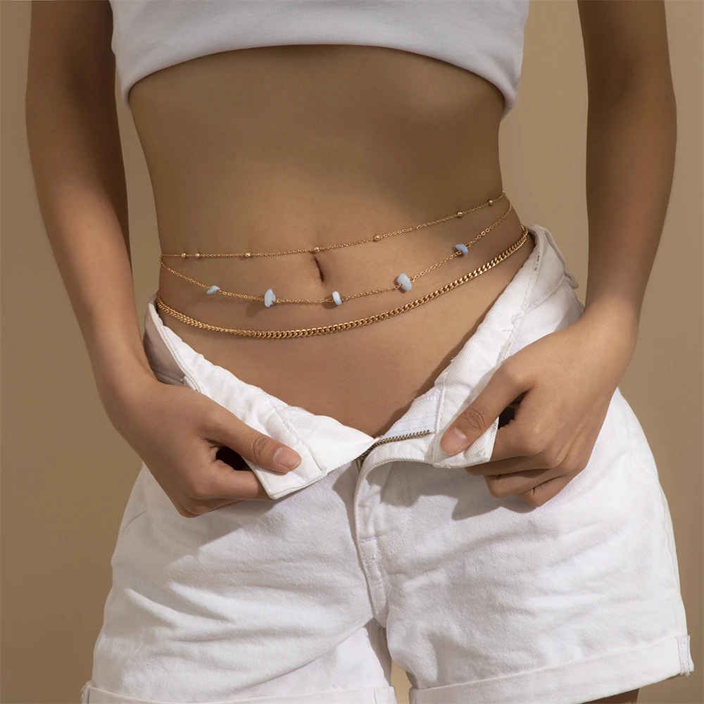 2022 Bohemian Sexy Gold Color Multi Layer Belly Belt Chain Women Fashion Statement Punk Waist Chain Body Jewelry New Wholesale
2022 Bohemian Sexy Gold Color Multi Layer Belly Belt Chain Women Fashion Statement Punk Waist Chain Body Jewelry New Wholesale