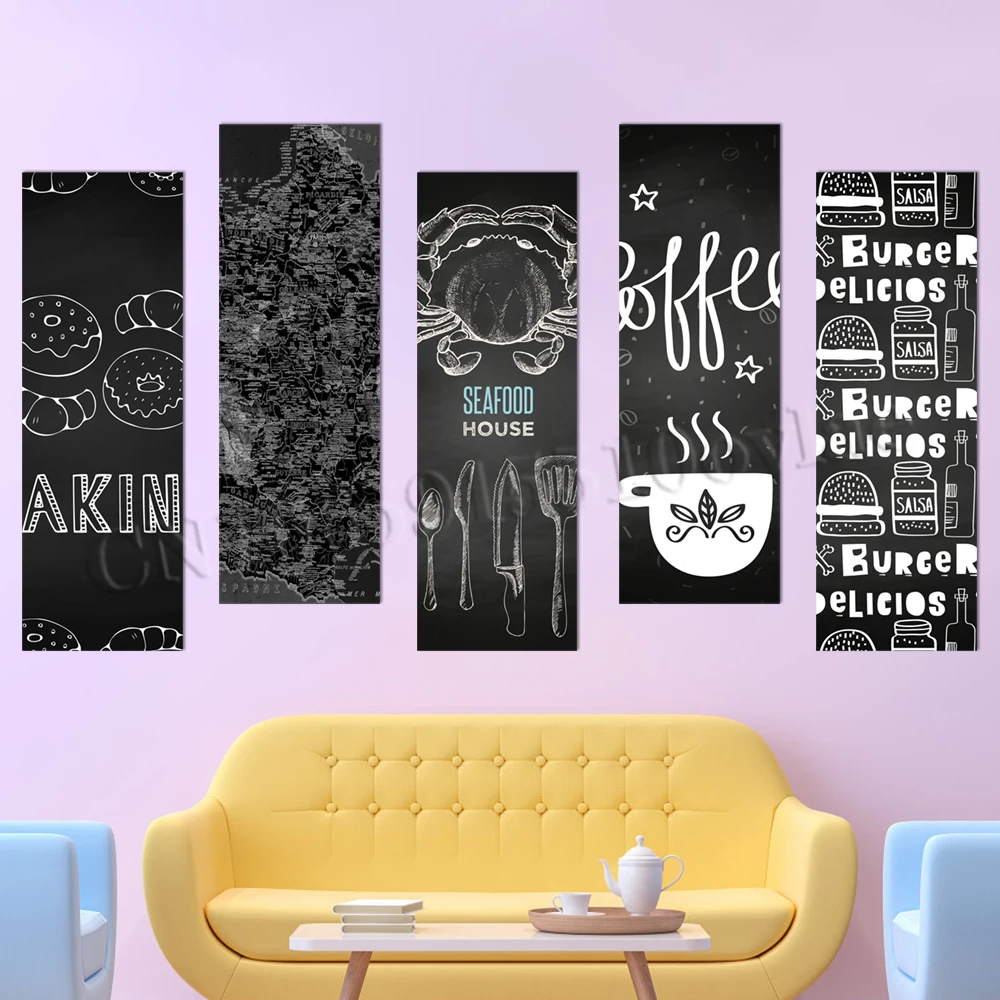 Home Decor HD Print Restaurant Blackboards Painting Picture Wall Artwork Self-adhesive Wallpaper PVC Poster Bedside Background
Home Decor HD Print Restaurant Blackboards Painting Picture Wall Artwork Self-adhesive Wallpaper PVC Poster Bedside Background