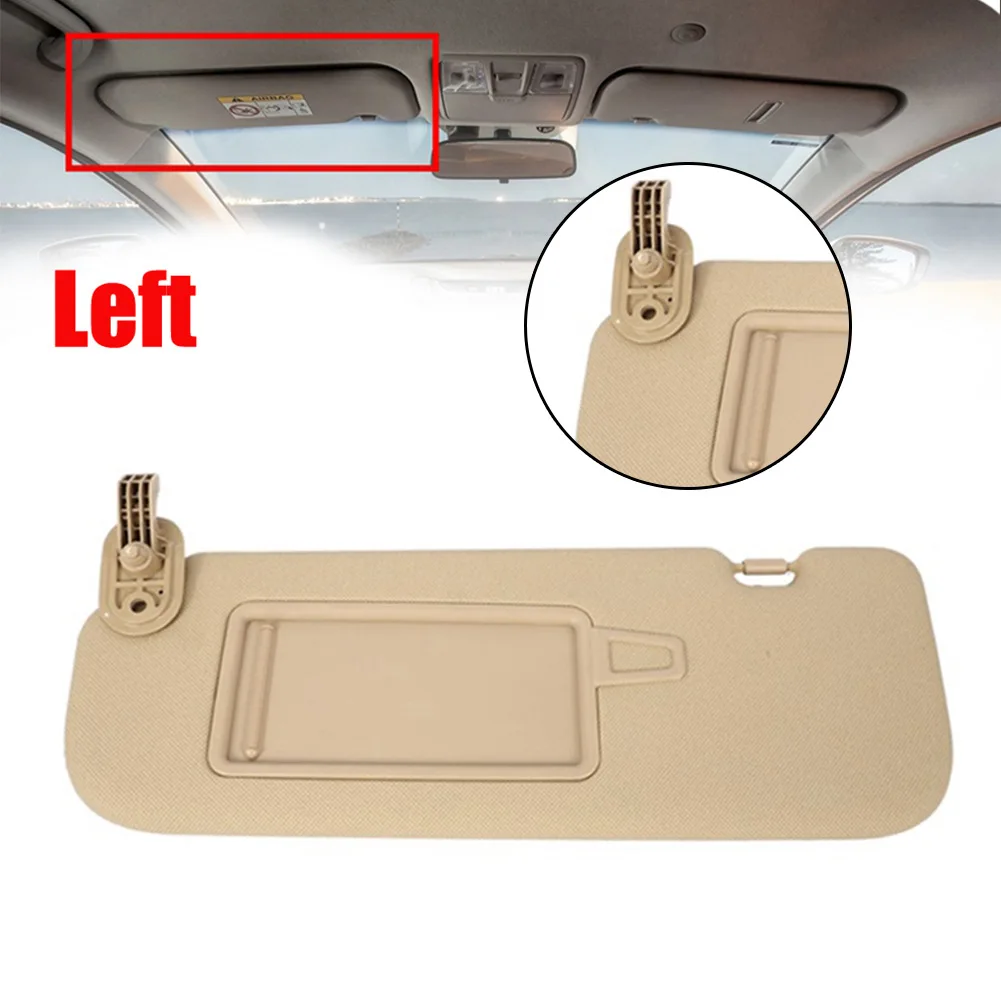 1/2pcs Su Visor Beige Sun Visor With Make-Up Mirror Right+Left Side For Hyundai Elantra MD 201 - 2015 852103X000TX 852203X000TX
1/2pcs Su Visor Beige Sun Visor With Make-Up Mirror Right+Left Side For Hyundai Elantra MD 201 - 2015 852103X000TX 852203X000TX