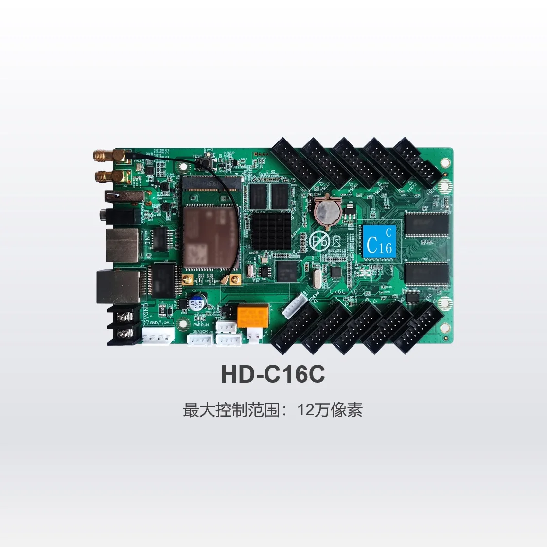 

huidu led display control card HD-C16C HD-C36C Asynchronous Full Color LED Modules HD-C35C HD-C15C