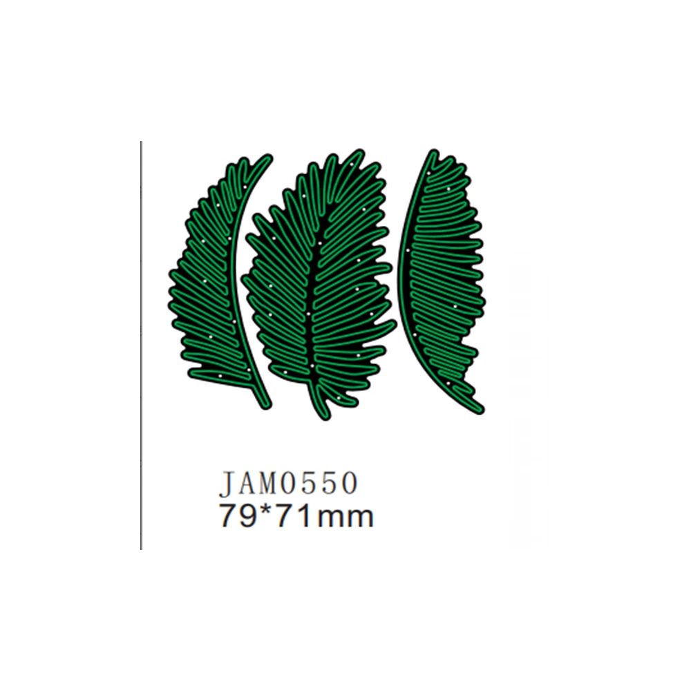 Palm Leaf 3 Piece Set 2022 Metal Cutting Dies DIY Scrapbook Paper Album Craft Knife Die Card Embossing Die Die
Palm Leaf 3 Piece Set 2022 Metal Cutting Dies DIY Scrapbook Paper Album Craft Knife Die Card Embossing Die Die