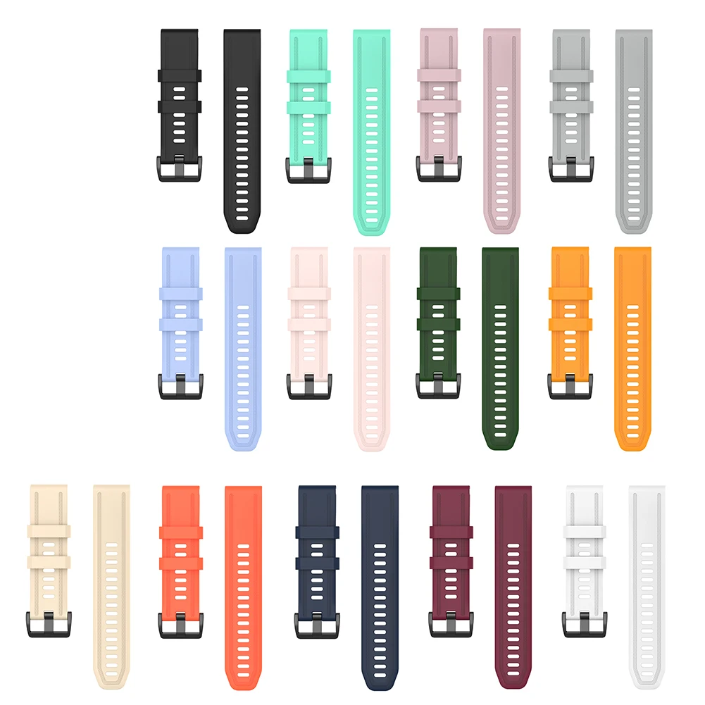 Solid Color Replacement 20mm Silicone Watch Band for Garmin Fenix 7S Sports Watchband Bracelet Strap Watch Accessories
Solid Color Replacement 20mm Silicone Watch Band for Garmin Fenix 7S Sports Watchband Bracelet Strap Watch Accessories