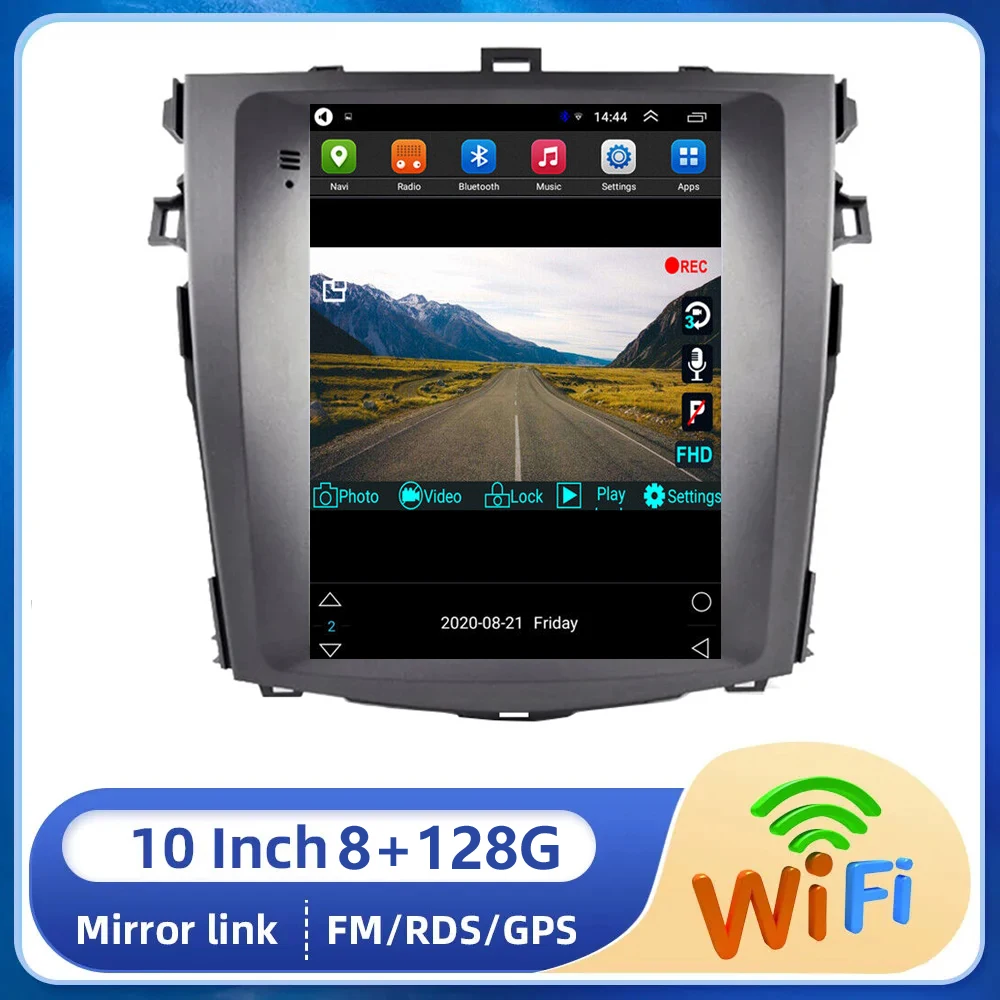 2 Din Android 13,0 для Toyota Corolla E140/150 2006 - 2013 автомобильное Стерео Радио мультимедийный видеоплеер навигация Carplay IPS DSP
2 Din Android 13,0 для Toyota Corolla E140/150 2006 - 2013 автомобильное Стерео Радио мультимедийный видеоплеер навигация Carplay IPS DSP
