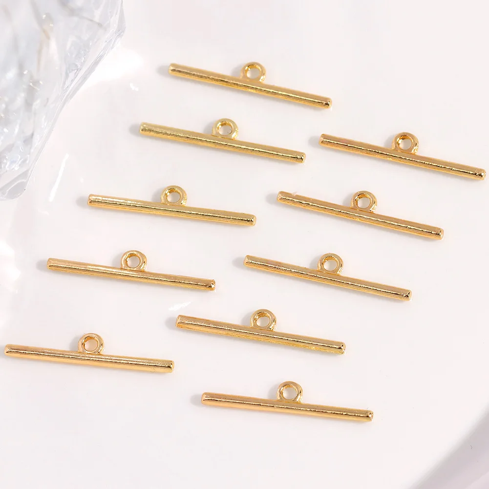 10Pcs Golden Metal OT Toggle Clasp Connectors For DIY Handmade Necklaces Bracelets Jewelry Making Supplies Accessories Wholesale 
10Pcs Golden Metal OT Toggle Clasp Connectors For DIY Handmade Necklaces Bracelets Jewelry Making Supplies Accessories Wholesale