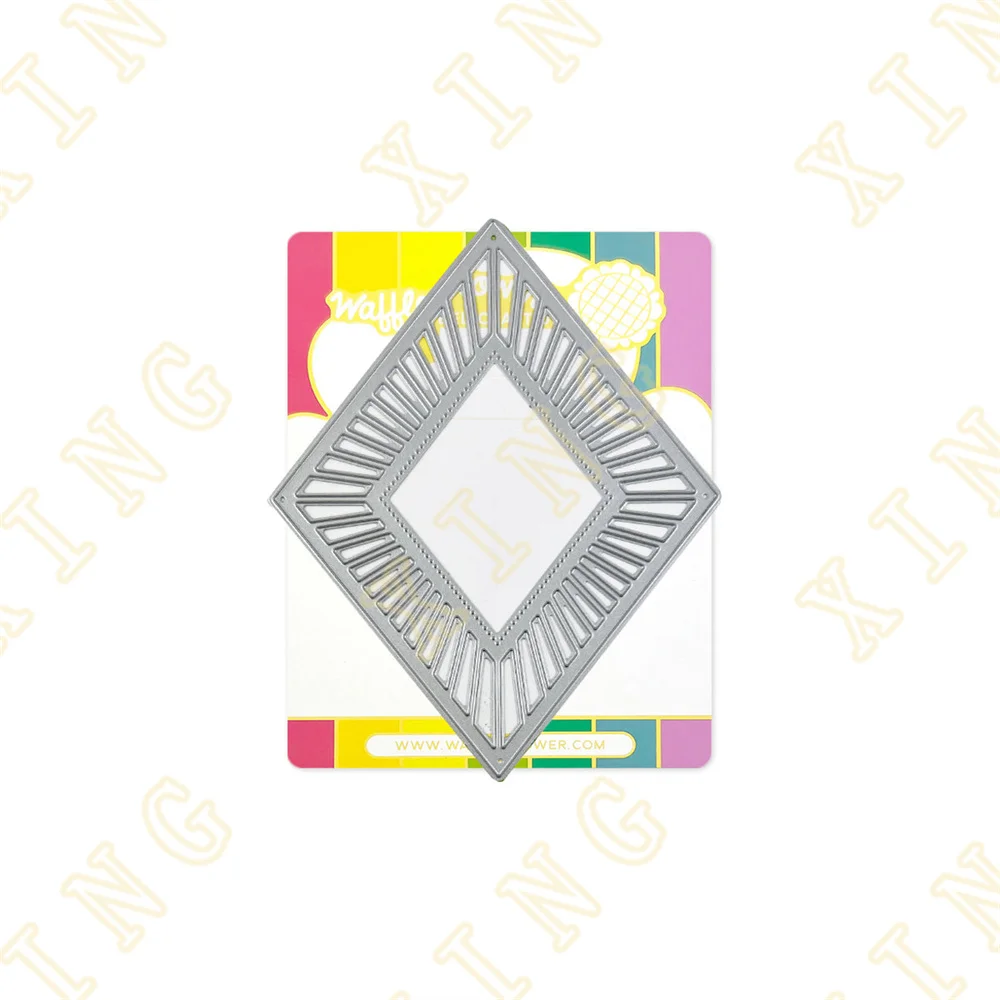 Radiating Diamond Frame Metal Cutting Dies Craft Embossing Make Paper Greeting Card Making Template Diy Handmade 2022 New
Radiating Diamond Frame Metal Cutting Dies Craft Embossing Make Paper Greeting Card Making Template Diy Handmade 2022 New