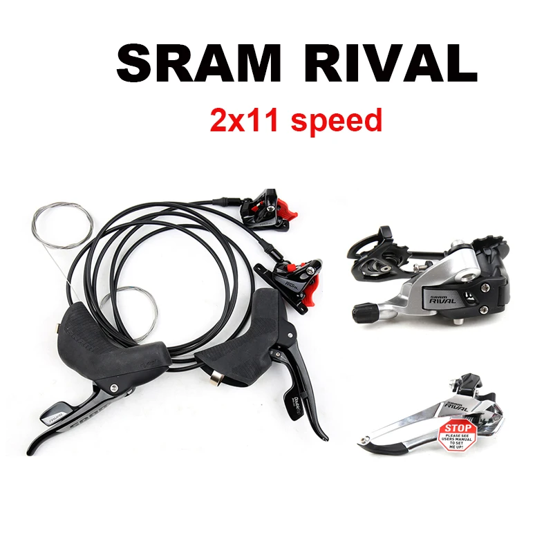 Передний и задний переключатель передач SRAM RIVAL 22 2X1, 1 скорость, задний тормозной рычаг, левый и правый велосипедный комплект
Передний и задний переключатель передач SRAM RIVAL 22 2X1, 1 скорость, задний тормозной рычаг, левый и правый велосипедный комплект