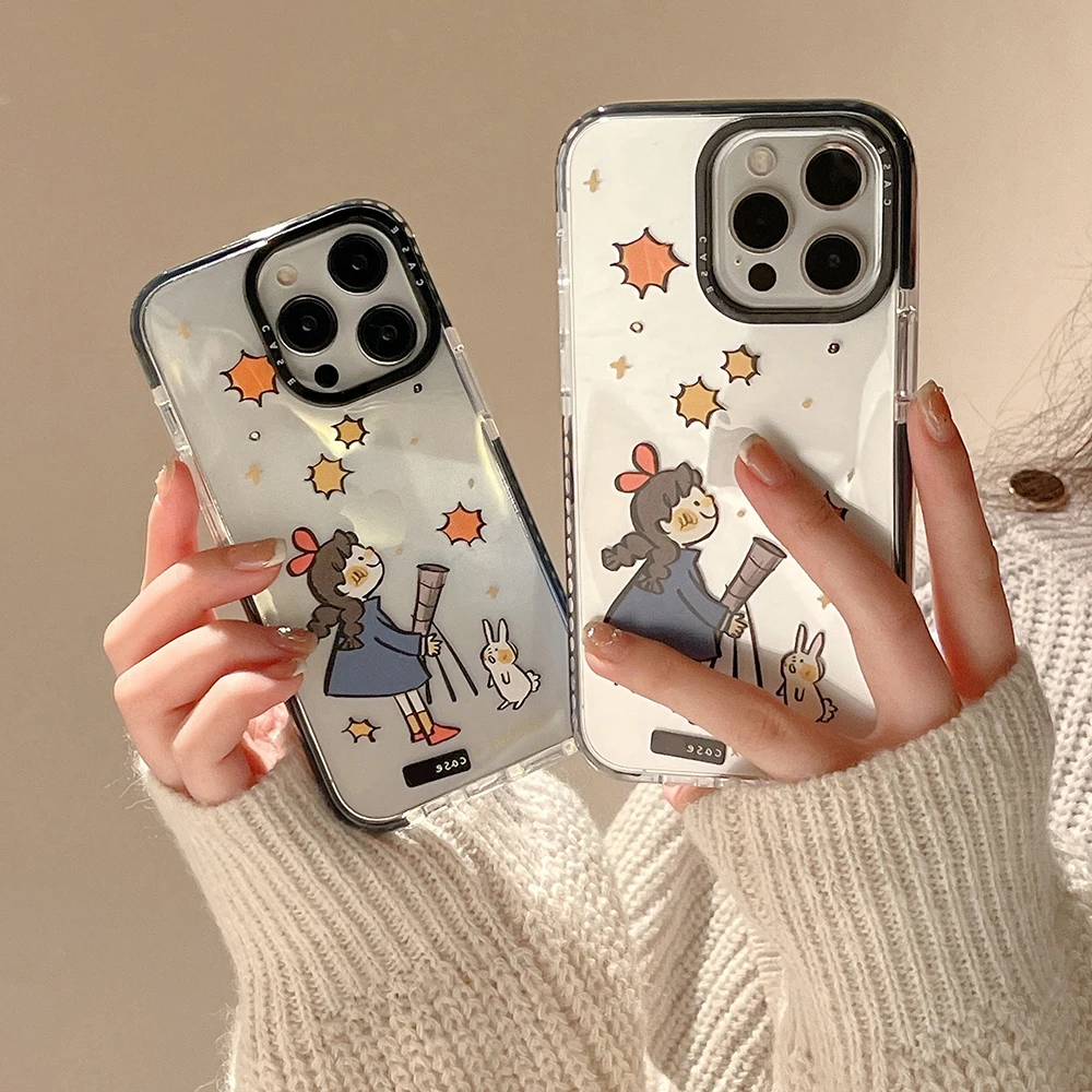 Cute Star Girl Phone Case For Iphone 11 12 13 14 Pro Max X Xs Xr 7 8 Plus SE 2020 Fashion Shockproof Soft Shell
Cute Star Girl Phone Case For Iphone 11 12 13 14 Pro Max X Xs Xr 7 8 Plus SE 2020 Fashion Shockproof Soft Shell