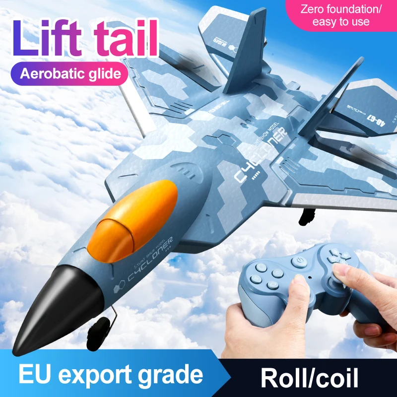 G7 RC Plane 3CH Foam Aircraft Big Size 2.4GHz EPP Material Folding Wing Low Power Outdoor Remote Control Glider Toy for Children
G7 RC Plane 3CH Foam Aircraft Big Size 2.4GHz EPP Material Folding Wing Low Power Outdoor Remote Control Glider Toy for Children