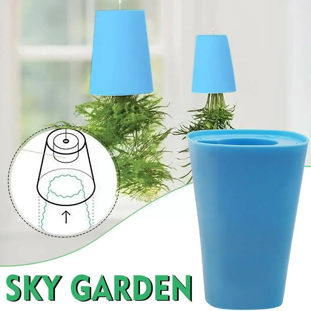 Inverted Garden Hanging Pot Upside Down Planter Basket Flowerpot 360-degree Rotation 13x9.5x9.5cm Storage A4q8
Inverted Garden Hanging Pot Upside Down Planter Basket Flowerpot 360-degree Rotation 13x9.5x9.5cm Storage A4q8
