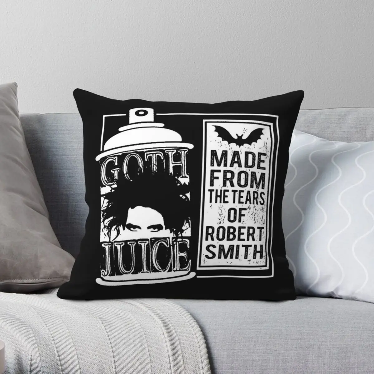 GOTH JUICE Square Pillowcase Polyester Linen Velvet Creative Zip Decorative Pillow Case Car Cushion Case
GOTH JUICE Square Pillowcase Polyester Linen Velvet Creative Zip Decorative Pillow Case Car Cushion Case