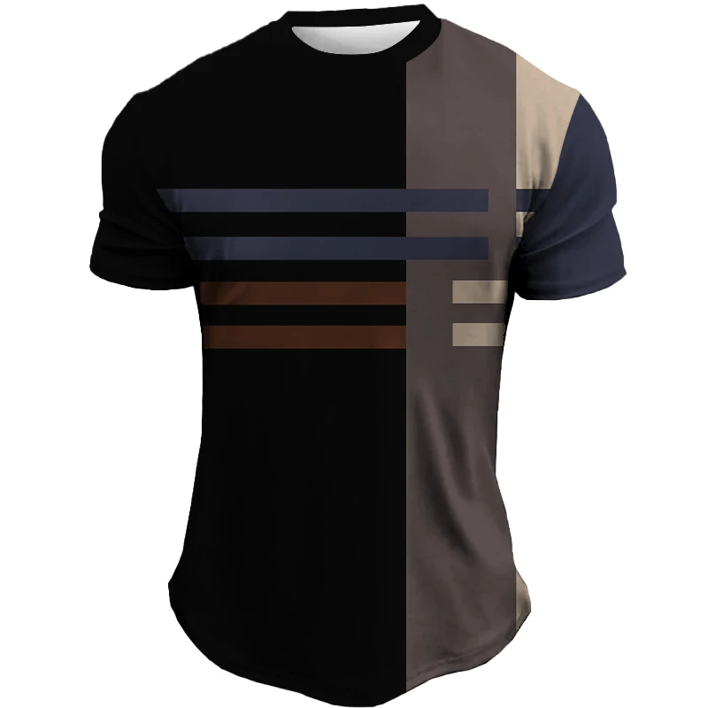 Men's 3D Print Vintage T-Shirt, Striped Short Sleeve T-Shirt, Summer Clothes, Classic Retro Blouse, Oversized Tops
Men's 3D Print Vintage T-Shirt, Striped Short Sleeve T-Shirt, Summer Clothes, Classic Retro Blouse, Oversized Tops