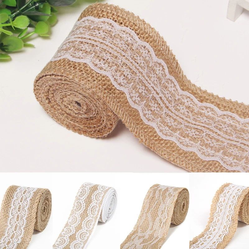 1 м x 5 см винтажные рулоны из натурального джута в деревенском стиле из мешковины лента с кружевом Свадебный декор орнамент аксессуары 
1 м x 5 см винтажные рулоны из натурального джута в деревенском стиле из мешковины лента с кружевом Свадебный декор орнамент аксессуары