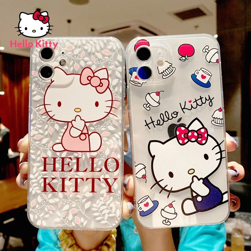 Hello Kitty for IPhone 7/8P/X/XR/XS/XSMAX/11/12Pro/12mini Straight Edge Simple Transparent Mobile Phone Case
Hello Kitty for IPhone 7/8P/X/XR/XS/XSMAX/11/12Pro/12mini Straight Edge Simple Transparent Mobile Phone Case
