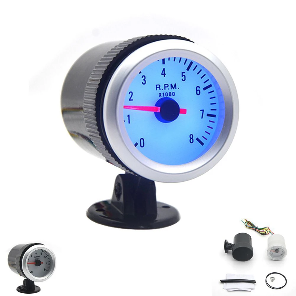 2'' 52mm Car Engine Tachometer Rev Counter Gauge 12V Pointer Gauge Meter 8000RPM LED Backlight Meter
2'' 52mm Car Engine Tachometer Rev Counter Gauge 12V Pointer Gauge Meter 8000RPM LED Backlight Meter