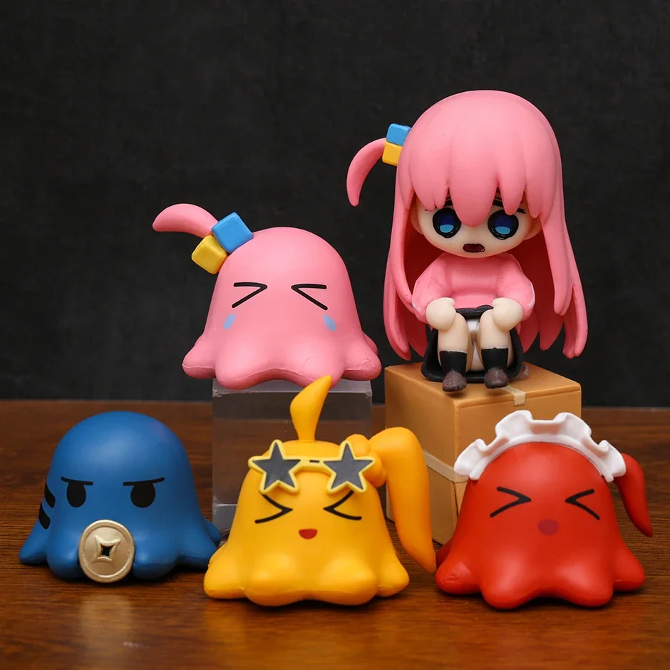 5 шт./набор Bocchi the Rock! Фигурка Hitori Goto Ijichi Nijika Yamada Ryo Kita Ikuyo, модель из ПВХ, игрушки, Подарочные коллекционные куклы
5 шт./набор Bocchi the Rock! Фигурка Hitori Goto Ijichi Nijika Yamada Ryo Kita Ikuyo, модель из ПВХ, игрушки, Подарочные коллекционные куклы