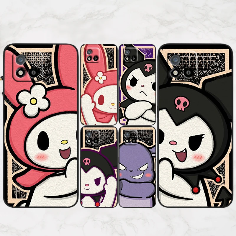 Sanrio Kuromi Melody Cartoon For OPPO Realme V11 X3 X50 Q5i GT GT2 Neo2 Neo3 C21Y C3 9 9i 8 8i 7i Pro Master Black Phone Case
Sanrio Kuromi Melody Cartoon For OPPO Realme V11 X3 X50 Q5i GT GT2 Neo2 Neo3 C21Y C3 9 9i 8 8i 7i Pro Master Black Phone Case