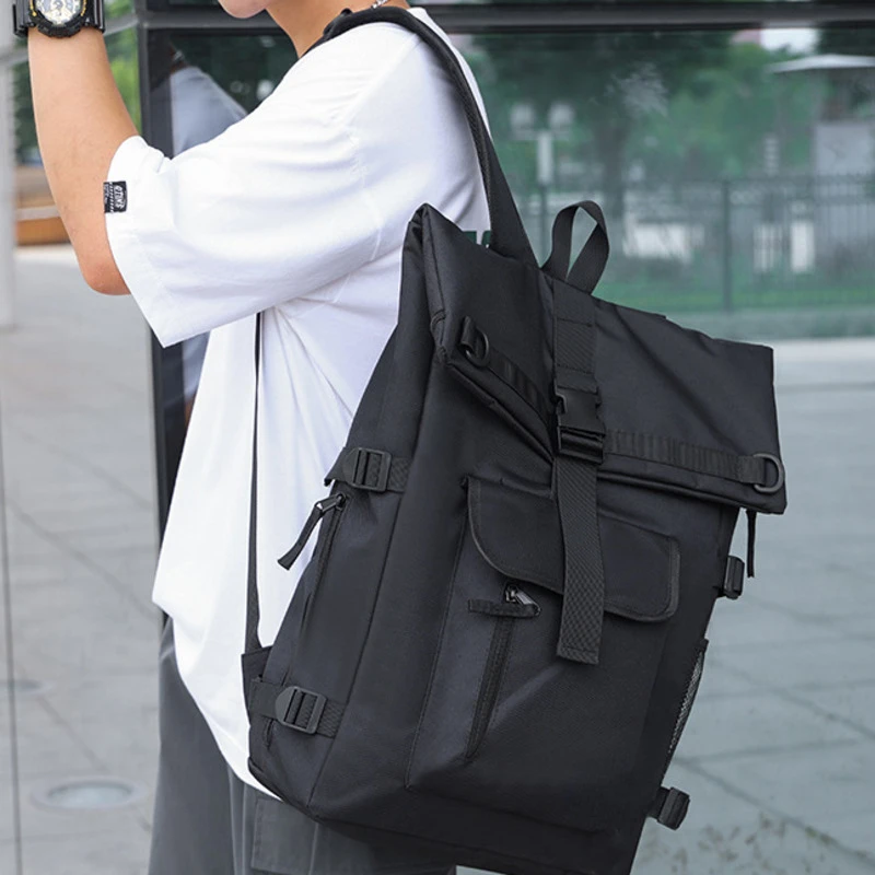 Men's Backpack Large Capacity Laptop Bags Lightweight Breathable Travel Bagpack High Quality Backpacks Female Simple Male Bag
Men's Backpack Large Capacity Laptop Bags Lightweight Breathable Travel Bagpack High Quality Backpacks Female Simple Male Bag