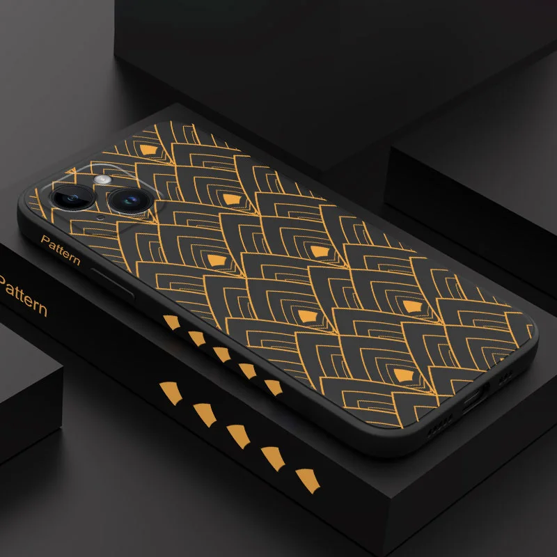 Golden Square Phone Case For iPhone 14 13 12 11 Pro Max Mini X XR XS SE2020 8 7 Plus 6 6S Plus Cover
Golden Square Phone Case For iPhone 14 13 12 11 Pro Max Mini X XR XS SE2020 8 7 Plus 6 6S Plus Cover