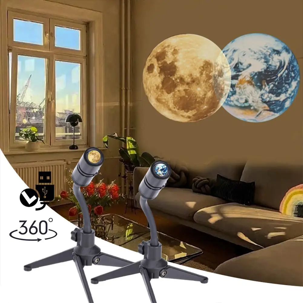 Earth Moon Lamp Projector Night Light Creative Earth Planet Bedroom Table Lamp For Moon Fantasy Lovers Couples Kids
Earth Moon Lamp Projector Night Light Creative Earth Planet Bedroom Table Lamp For Moon Fantasy Lovers Couples Kids