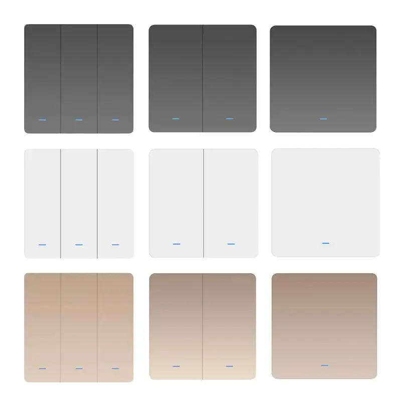 2/4/5PCS Tuya Zigbee Light Switch Wireless Zero Fire Switch 10a Eu 86 Type Switch 1/2/3 Way Compatible With Alexa Google Home
2/4/5PCS Tuya Zigbee Light Switch Wireless Zero Fire Switch 10a Eu 86 Type Switch 1/2/3 Way Compatible With Alexa Google Home