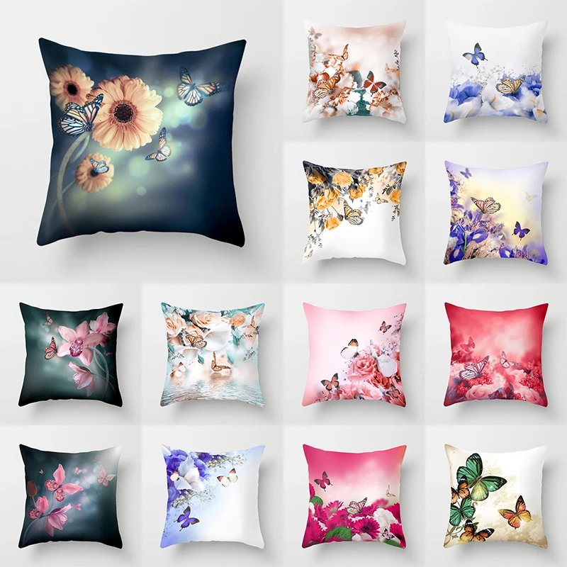 Beautiful Butterfly Polyester Print Square Pillow Cushion Cover Car Sofa Office Chair Pillow Cover Simple Home Decor Ornament
Beautiful Butterfly Polyester Print Square Pillow Cushion Cover Car Sofa Office Chair Pillow Cover Simple Home Decor Ornament