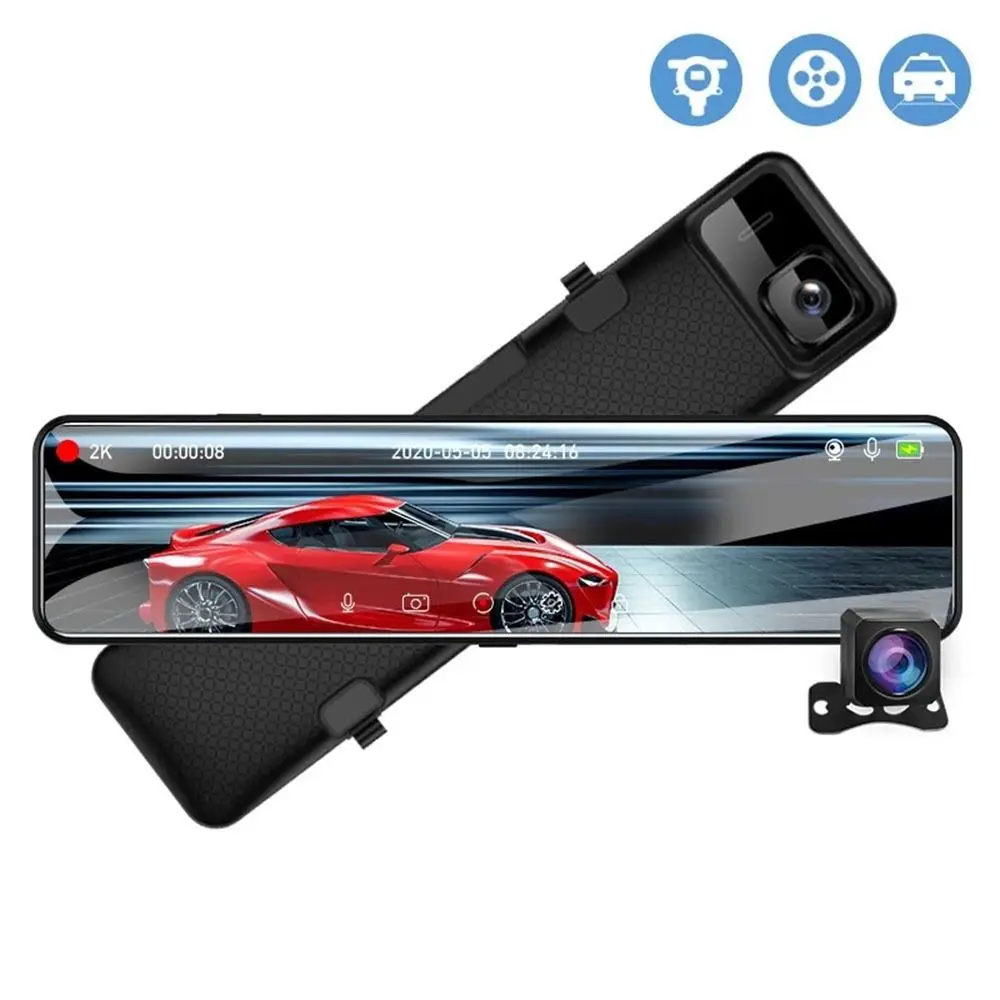 Media Mirror Dash Wide-angle HD 1080P Car Electronics Touch Screen Car DVR Dash Cam Driving Recorder Car View Camera
Media Mirror Dash Wide-angle HD 1080P Car Electronics Touch Screen Car DVR Dash Cam Driving Recorder Car View Camera