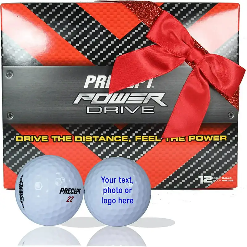 Dozen Personalized Precept Powerdrive Golf Balls - Personalized Precept Powerdrive Golf Balls are Custom Imprinted with Your ow
Dozen Personalized Precept Powerdrive Golf Balls - Personalized Precept Powerdrive Golf Balls are Custom Imprinted with Your ow