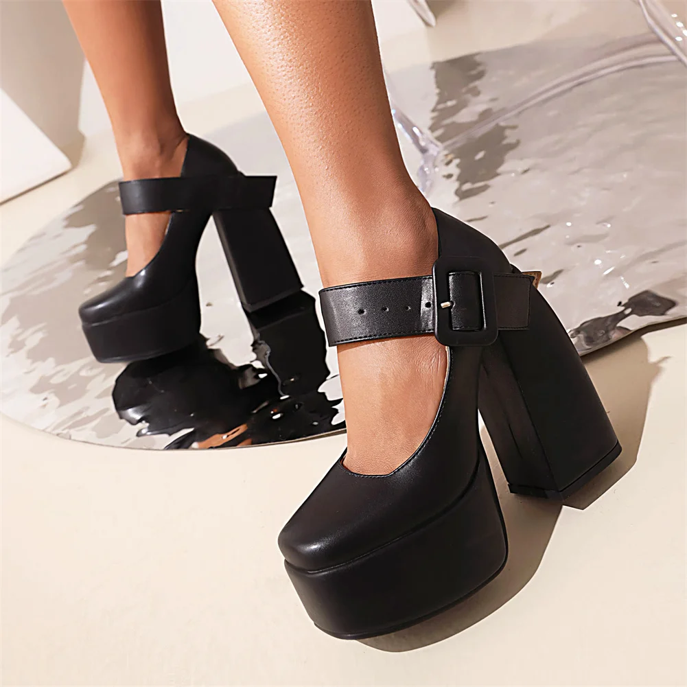 GIGIFOX 2022 Brand New Design Big Size 43 Platform Fancy High Sexy Solid Heels Comfy Walking Women's Shoes
GIGIFOX 2022 Brand New Design Big Size 43 Platform Fancy High Sexy Solid Heels Comfy Walking Women's Shoes