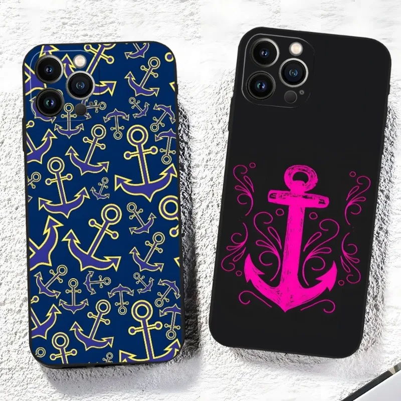 Stripes Anchor Boat Ship Wheel Phone Case For Iphone 14 Pro 13 Mini 11 12 Max Xr X Xs 7 8 Plus 6 Back Cover
Stripes Anchor Boat Ship Wheel Phone Case For Iphone 14 Pro 13 Mini 11 12 Max Xr X Xs 7 8 Plus 6 Back Cover