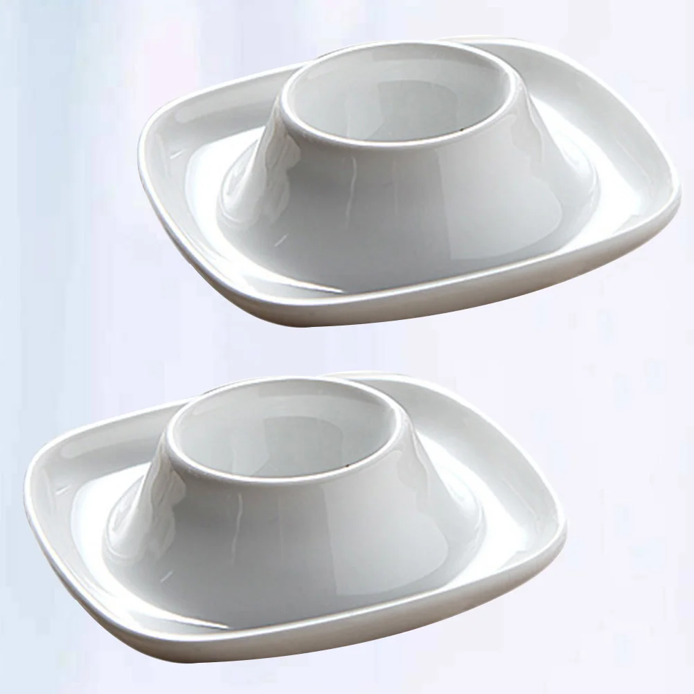 2pcs Square Egg Cup For Breakfast Ceramic Egg Holders Ceramic Egg Serving Cups Egg Container Stand Egg Stand Plate Tray
2pcs Square Egg Cup For Breakfast Ceramic Egg Holders Ceramic Egg Serving Cups Egg Container Stand Egg Stand Plate Tray