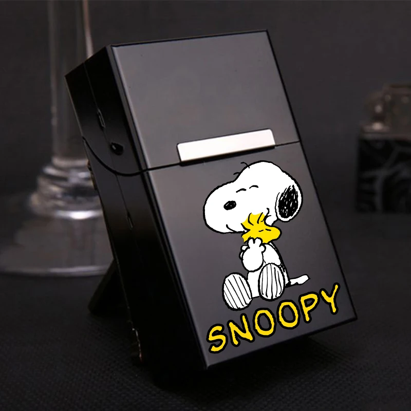 Snoopy мультяшный чехол для сигарет, аниме кавайный мужской чехол из алюминиевого сплава, карманный контейнер для хранения, женские аксессуар...
Snoopy мультяшный чехол для сигарет, аниме кавайный мужской чехол из алюминиевого сплава, карманный контейнер для хранения, женские аксессуар...