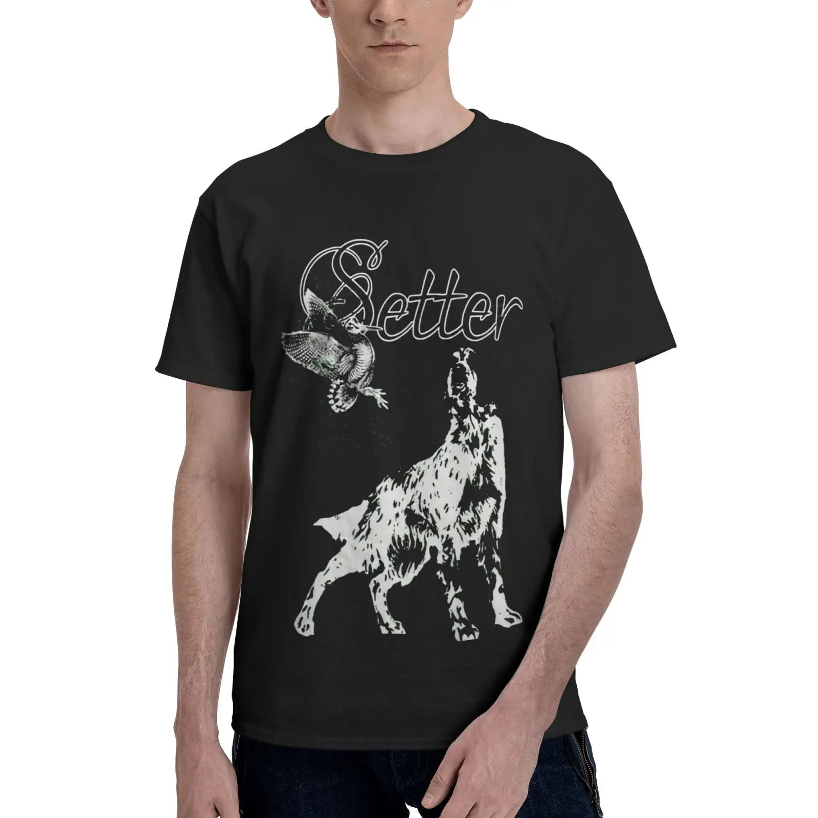 Sports Man's English Setter Vs Woodcock Men T-Shirt Anime Clothing Anime Oversized T Shirt T Shirts Men Clothing Men's Clothes
Sports Man's English Setter Vs Woodcock Men T-Shirt Anime Clothing Anime Oversized T Shirt T Shirts Men Clothing Men's Clothes