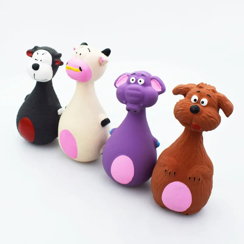 Latex Dog Toys Sound Squeaky Elephant/Cow Animal Chew Bite Resistant Interactive ToPet Rubber Vocal oys For Small Large Dogs
Latex Dog Toys Sound Squeaky Elephant/Cow Animal Chew Bite Resistant Interactive ToPet Rubber Vocal oys For Small Large Dogs