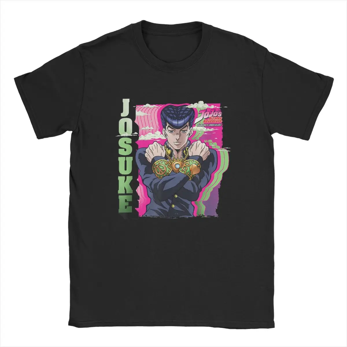 Футболка женская/мужская с забавным юмором, 100% хлопок, с принтом «Невероятные приключения Джоджо»
Футболка женская/мужская с забавным юмором, 100% хлопок, с принтом «Невероятные приключения Джоджо»