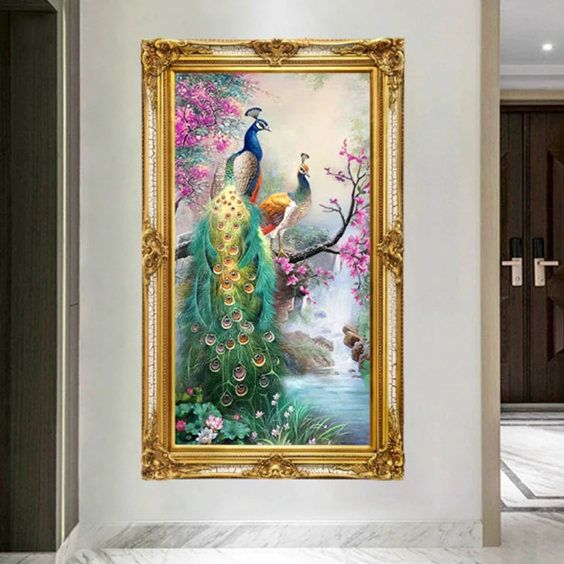 5D Diamond Painting Kits Peacock Diy Full Drill Diamond Embroidery Set Animals Cross Stitch Modern Art Painting Wall Home Decor
5D Diamond Painting Kits Peacock Diy Full Drill Diamond Embroidery Set Animals Cross Stitch Modern Art Painting Wall Home Decor