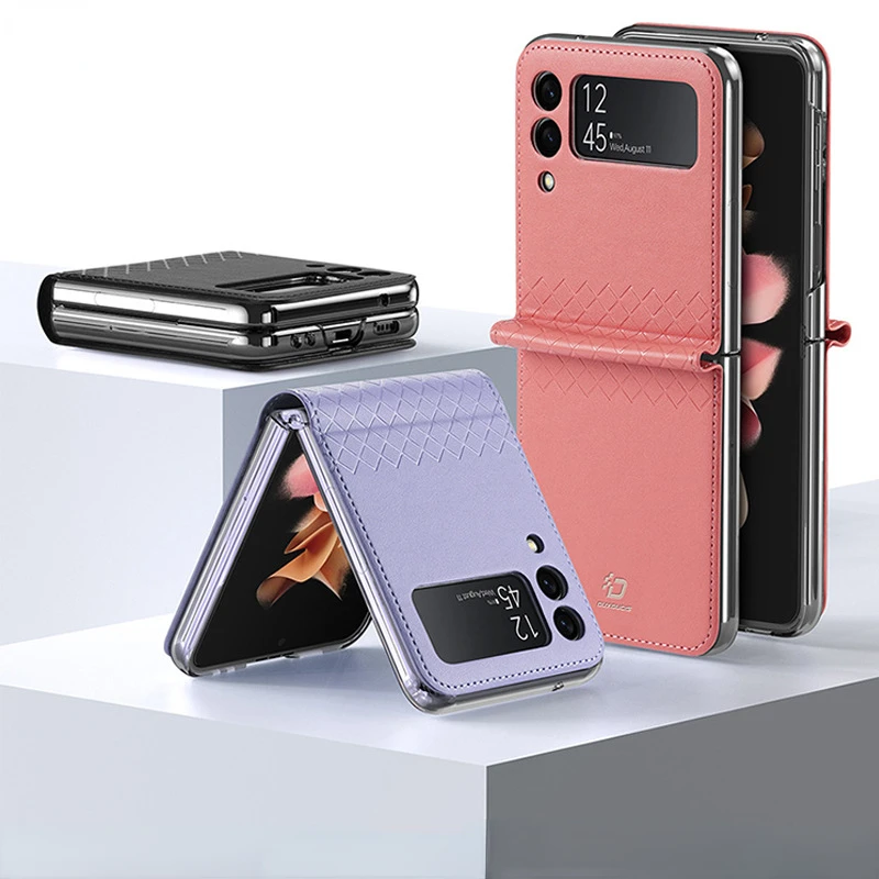Кожаный чехол для Samsung Galaxy Z Flip4 Flip3, чехол для телефона, складной полноразмерный защитный чехол для Z Flip4 3
Кожаный чехол для Samsung Galaxy Z Flip4 Flip3, чехол для телефона, складной полноразмерный защитный чехол для Z Flip4 3
