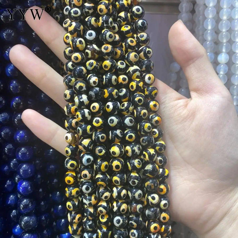 48PCs/Strand Mixed Colors 8mm Agate Beads Yellow Round Punch Loose Beaded 38cm For Craft Charm Bracelet Necklace Jewelry Making
48PCs/Strand Mixed Colors 8mm Agate Beads Yellow Round Punch Loose Beaded 38cm For Craft Charm Bracelet Necklace Jewelry Making