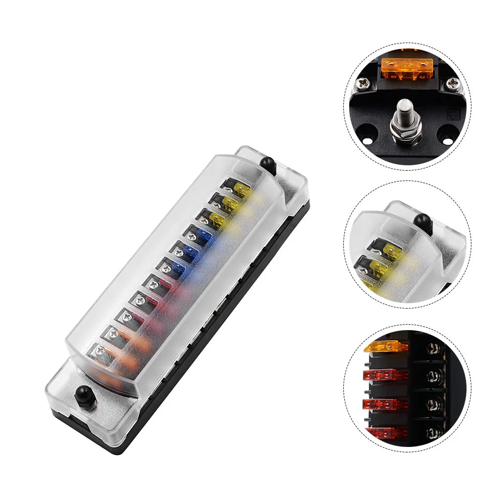 1pc 12 Way Fuse Box Portable Practical Useful Creative Fuse Holder Car Fuse Holder Fuse Block
1pc 12 Way Fuse Box Portable Practical Useful Creative Fuse Holder Car Fuse Holder Fuse Block