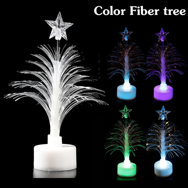 1Pcs Christmas Tree Color Light LED Night Light Colorful Fiber Optic Tree Light Christmas Tree Night Lamp Christmas Decorations
1Pcs Christmas Tree Color Light LED Night Light Colorful Fiber Optic Tree Light Christmas Tree Night Lamp Christmas Decorations