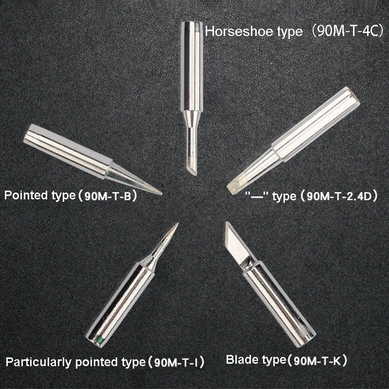 Soldering Welding Head Soldering Iron Tip 900M-T 200~480℃ 5pcs Electric Soldering Iron Tips Lead-free Silver Tools
Soldering Welding Head Soldering Iron Tip 900M-T 200~480℃ 5pcs Electric Soldering Iron Tips Lead-free Silver Tools