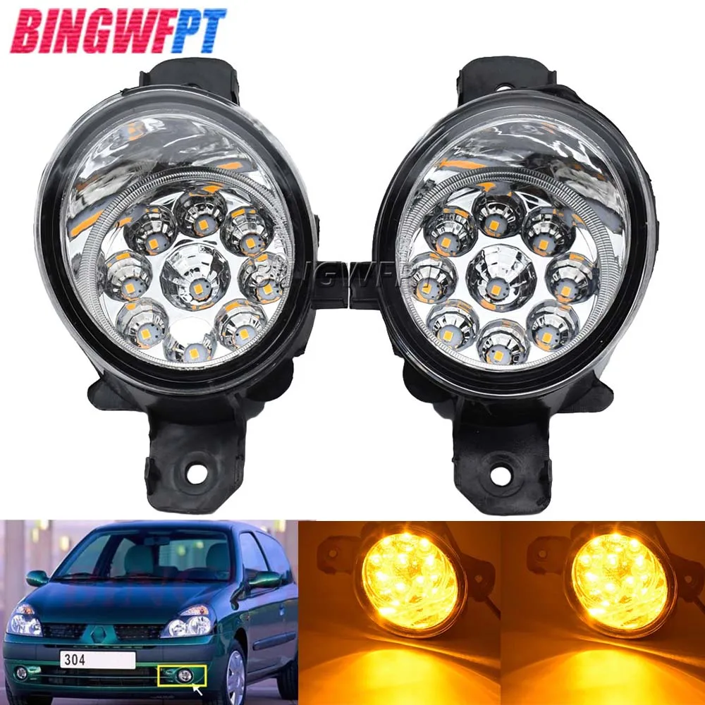 Fog Lamp ( Right+Left ) H11 LED Fog Light Car Front Bumper Fog Lights For Renault Clio 2 Hatchback 1998 1999 2000 2001 2002-2004
Fog Lamp ( Right+Left ) H11 LED Fog Light Car Front Bumper Fog Lights For Renault Clio 2 Hatchback 1998 1999 2000 2001 2002-2004