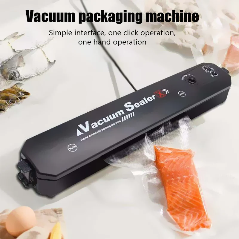 Vacuum Sealer Packaging Machine with Free 10pcs Household Kitchen Electric Food Saver Bags Sealing Machine Kitchen Vacuum Sealer
Vacuum Sealer Packaging Machine with Free 10pcs Household Kitchen Electric Food Saver Bags Sealing Machine Kitchen Vacuum Sealer