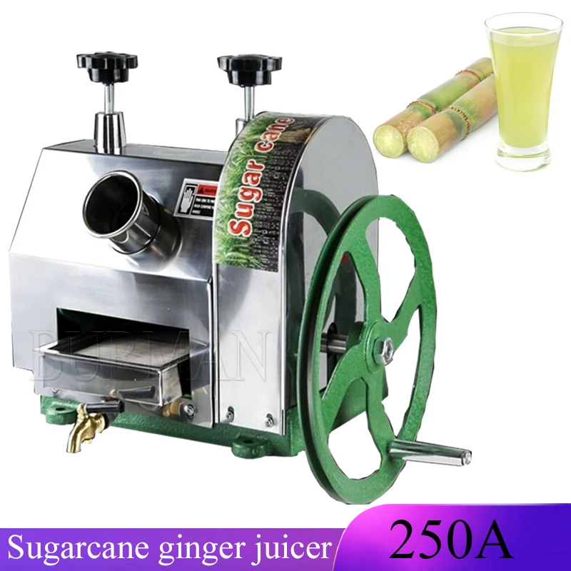 Commercial Sugarcane Juicer Hand Operated Stainless Steel Desktop Sugar Cane Machine Crusher
Commercial Sugarcane Juicer Hand Operated Stainless Steel Desktop Sugar Cane Machine Crusher