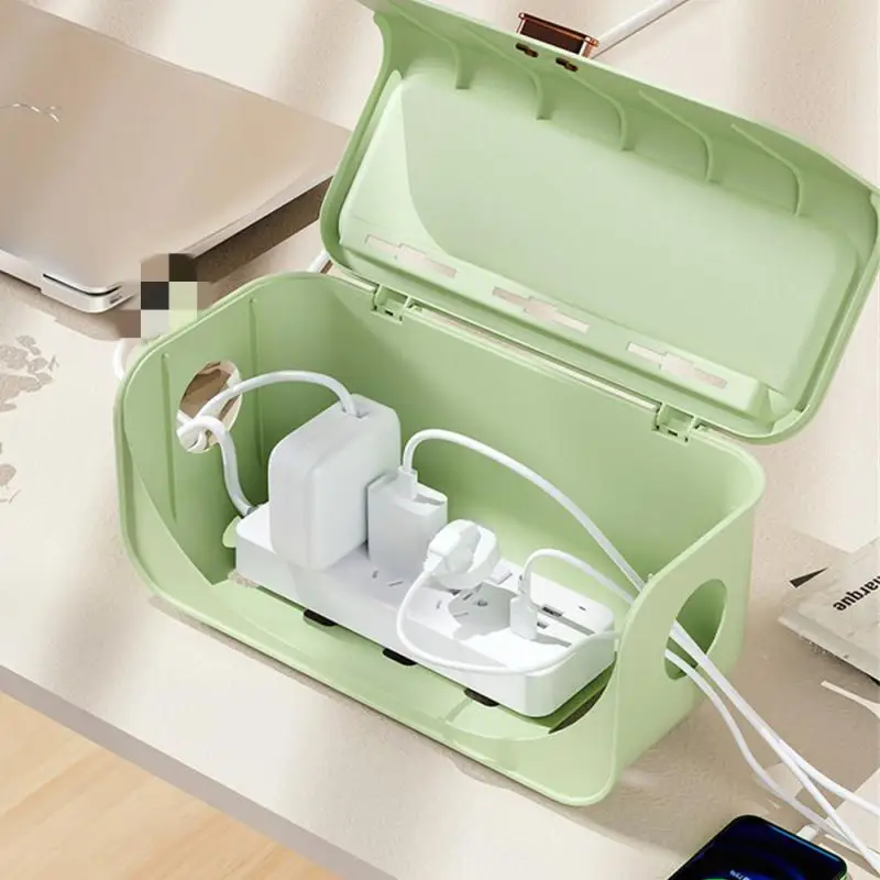 Cable Storage Box Plastic Power Line Storage Case Dustproof Charger Socket Organizer Wire Case Home Cable Winder Organizer
Cable Storage Box Plastic Power Line Storage Case Dustproof Charger Socket Organizer Wire Case Home Cable Winder Organizer