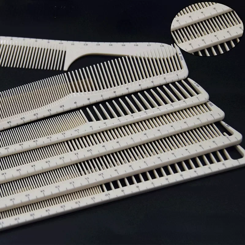 NEW High Quality Laser Scale Hair Comb Professional Hairdressing Comb Hair Brushes Salon Hair Cutting Styling Tools Barber Comb
NEW High Quality Laser Scale Hair Comb Professional Hairdressing Comb Hair Brushes Salon Hair Cutting Styling Tools Barber Comb